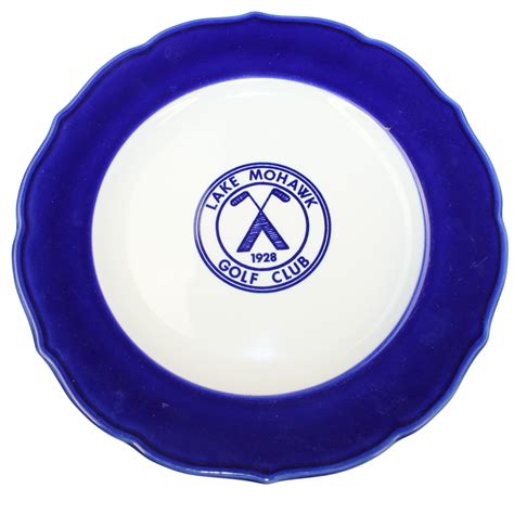 Lot Detail - Lake Mohawk Golf Club Plate - Founded in 1928- ROTH COLLECTION