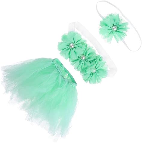 Babymoon Tutu Skirt Newborn Photography Outfit Costume - Green – BABYMOON