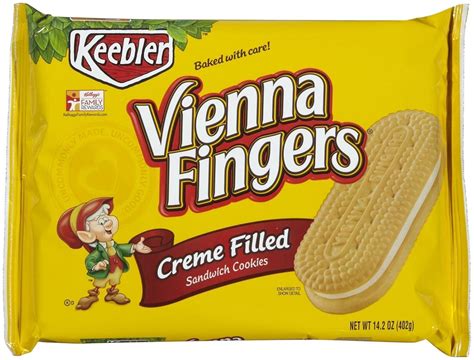 Amazon.com: Keebler Vienna Fingers Vienna Fingers Creme Filled Sandwich ...