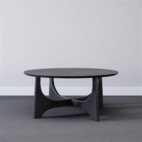 Raven Wooden Center Table for Living Room | Round Sofa Table | Teak ...