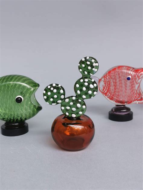 Tabletop Decor | Murano Glass Style Decoration- Spiny Beauty