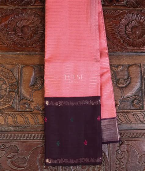 Buy Pink Kanjivaram Silk Saree T661271