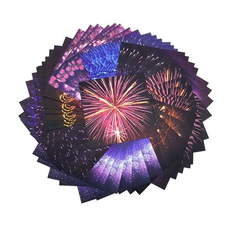 Buy Origami Paper, 140 Sheet Firework Folding Origami Paper Stars Pack ...