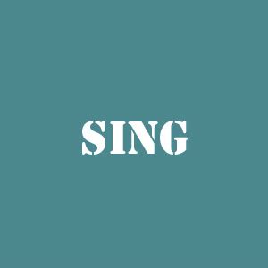 Sing 3 формы глагола, перевод, произношение и спряжение - English4Life