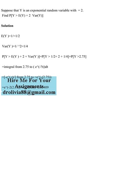 Image result for Exponential Random Variable