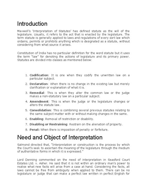 Statute and Statutory Interpretation 的图像结果