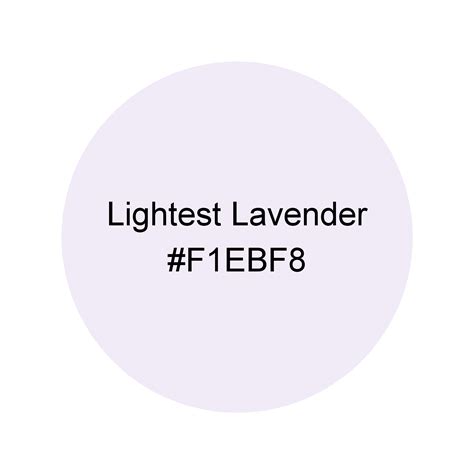 Lightest Lavender · Theme