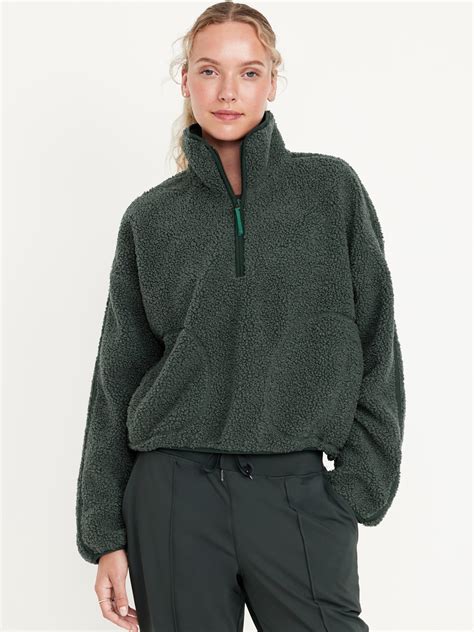 Women's Fuzzy Sherpa Jacket | Old Navy