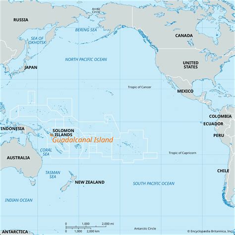 Guadalcanal Island | Map, Battle, & Facts | Britannica
