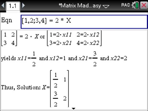 CAS Matrix Solver 的图像结果