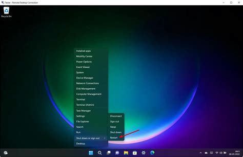 Restart Desktop 的图像结果