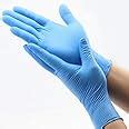 Pehel International Nitrile Powder-Free Hand Gloves - Pack of 100 (Blue ...