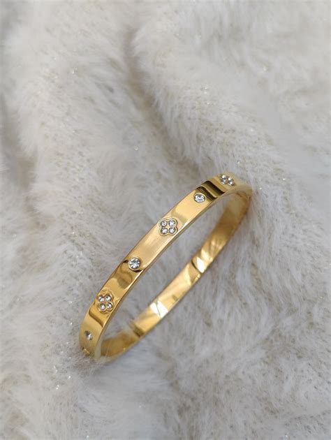 Flora Charm ~ Stackable Kada – Anokhi India