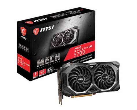 Buy Msi Radeon RX 5700 MECH OC 8GB GDDR6 at Best Price in India ...