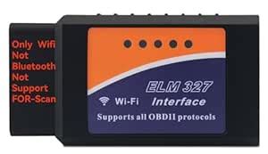 WiFi ELM327 OBD2 Adapter Scanner Reader for iOS iPhone and Android ...
