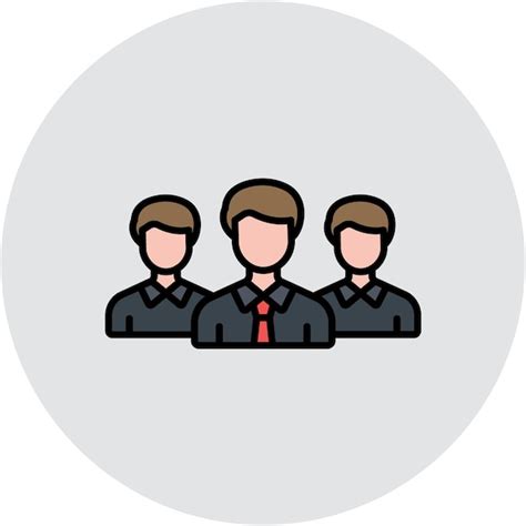 Executive team vector illustration style | Premium Vector