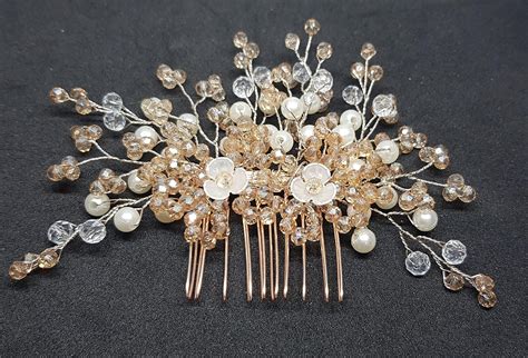 Buy ANVIK Pearl and Crystal Fancy Hair Clip/Side Pin/Comb Pin/Juda Pin ...