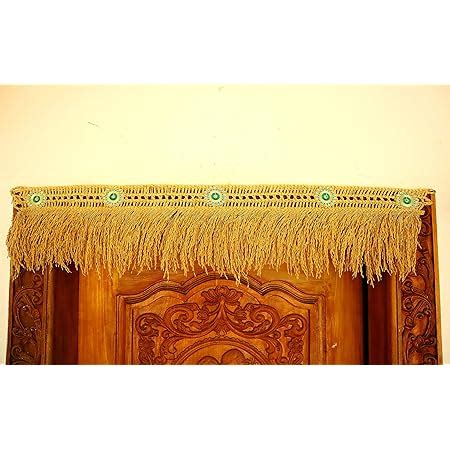 Natural Paddy Main Door/Pooja Room Toran with Beautiful Symbols,42 ...