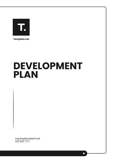 Image result for Development Plan Template Example