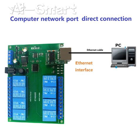 RS485/TCP Modbus Slave Relay Control Module Ethernet | Ubuy India