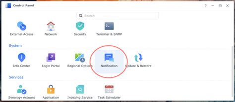 Image result for Control Panel Notifications