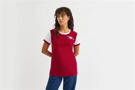 Arsenal Womens Retro 1970s Home Shirt | Official Online Store