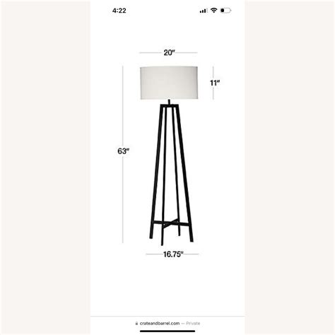 Crate & Barrel Floor Lamps - AptDeco