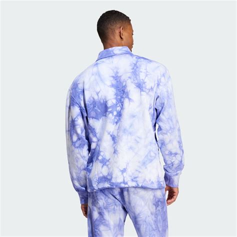 Sweatshirts - ALL SZN Fleece Wash Shirt - Blue | adidas Kuwait