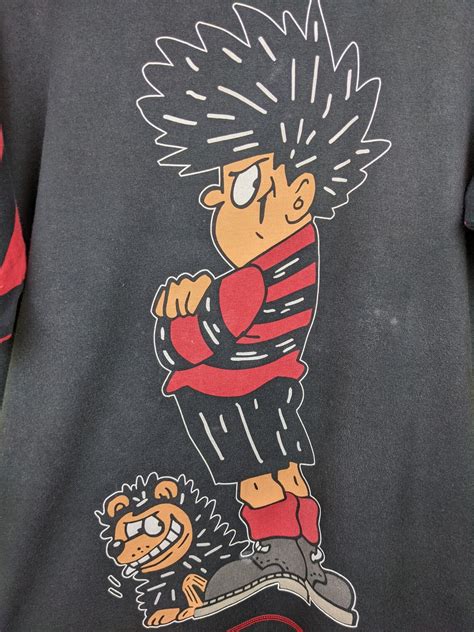 Vintage 1996 Dennis the Menace T-shirt the Beano British Comic - Etsy