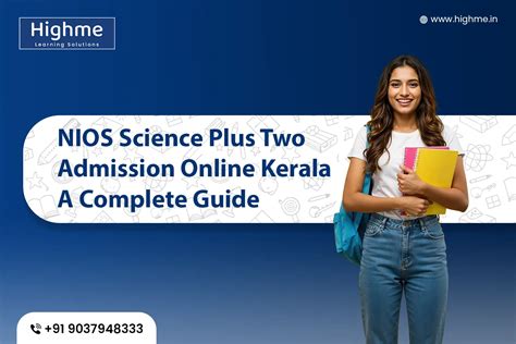 NIOS Science Plus Two Admission Online Kerala Guide