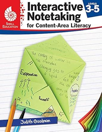 Interactive Notetaking for Content-Area Literacy, Levels 3-5 ebook ...