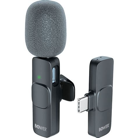 Bower Wireless Lavalier Microphone: High-Quality Audio for Content ...