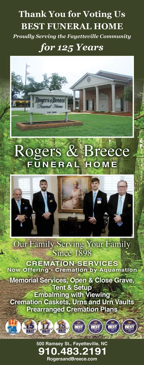 Rogers and Breece Funeral Home | Fayetteville NC