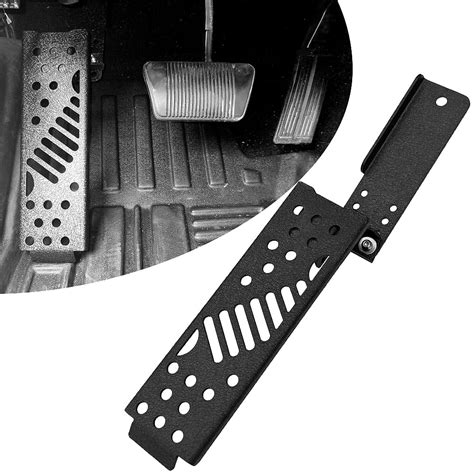 Buy YZONA SUORTO Steel Driver Side Dead Pedal Left Side Foot Rest Kick ...