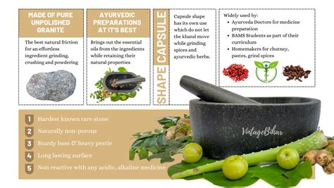 Granite mortar and pestle - silbatta | stone grinding – Vintagebihar