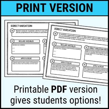 Image result for Visual Aids On Direct Variation
