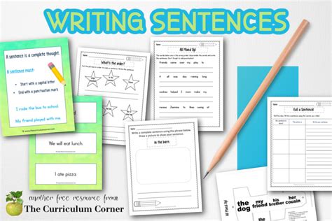 Sentence Writing Lessons 的图像结果