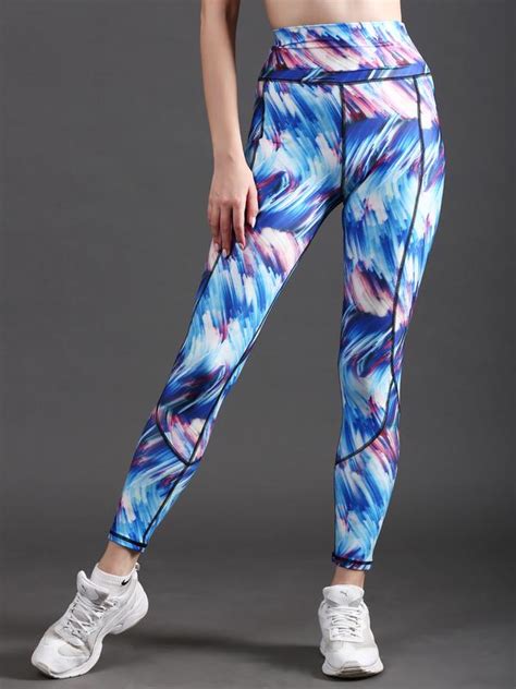 Buy Women Printed High Waist Leggings - Maria | The Dance Bible