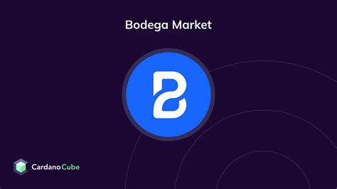 Bodega Market on the Cardano Blockchain | Prices, Charts, Teams & Ratings