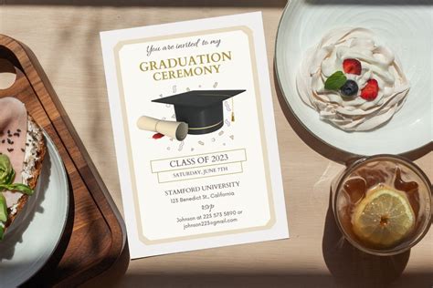 Image result for Free Editable Graduation Invitation Cards