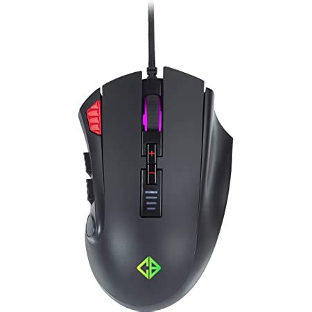 Amazon.in: Buy Cosmic Byte Equinox Gamma 16000DPI 12 Button Gaming USB ...