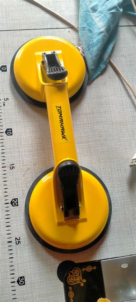 TOMAHAWK® Glass Suction Cup 1 Head for Lifting and Moving Heavy Glass ...