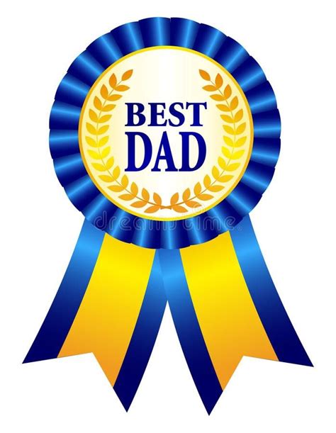 happy fathers day ribbon
