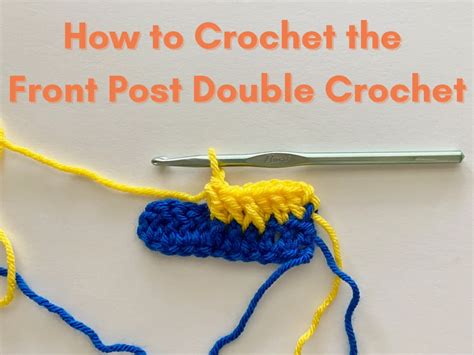 Image result for Back Post Double Crochet Tutorial