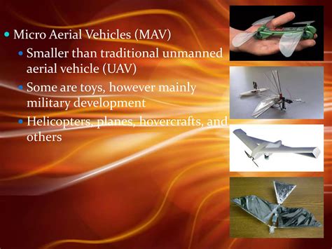 Micro aerial vehicles | PPTX