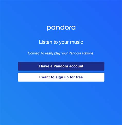 Image result for Pandora Radio Log In