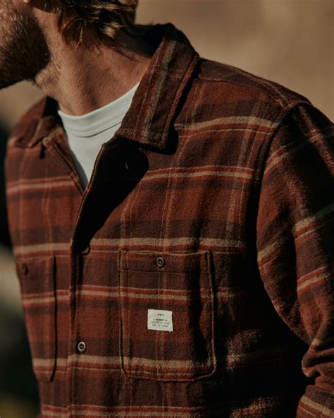 Goodwin Flannel Shirt - Brown - S / Brown / Flannel | Flannel outfits ...