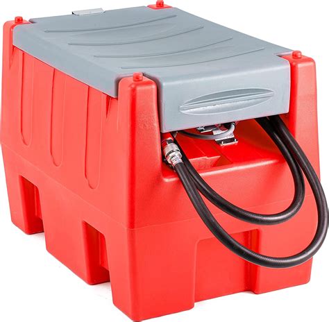 TECSPACE 58 Gallon Gasoline Tank, Portable Fuel Tank with 12V Electric ...