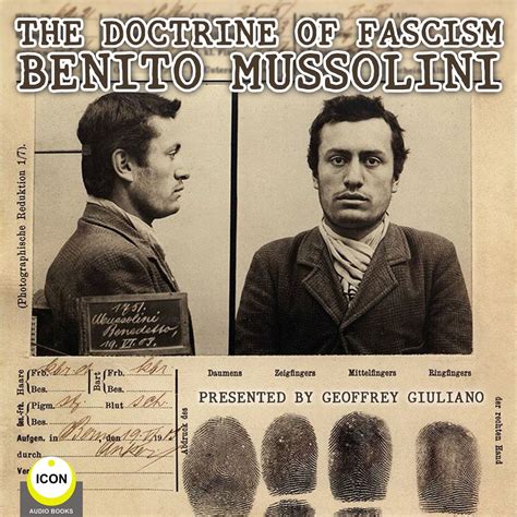 The Doctrine Of Fascism Benito Mussolini Audiobook by Benito Mussolini ...