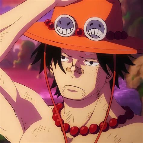 Portgas D Ace icon. pfp. wallpaper. hd. aesthetic. 1013. one piece ...